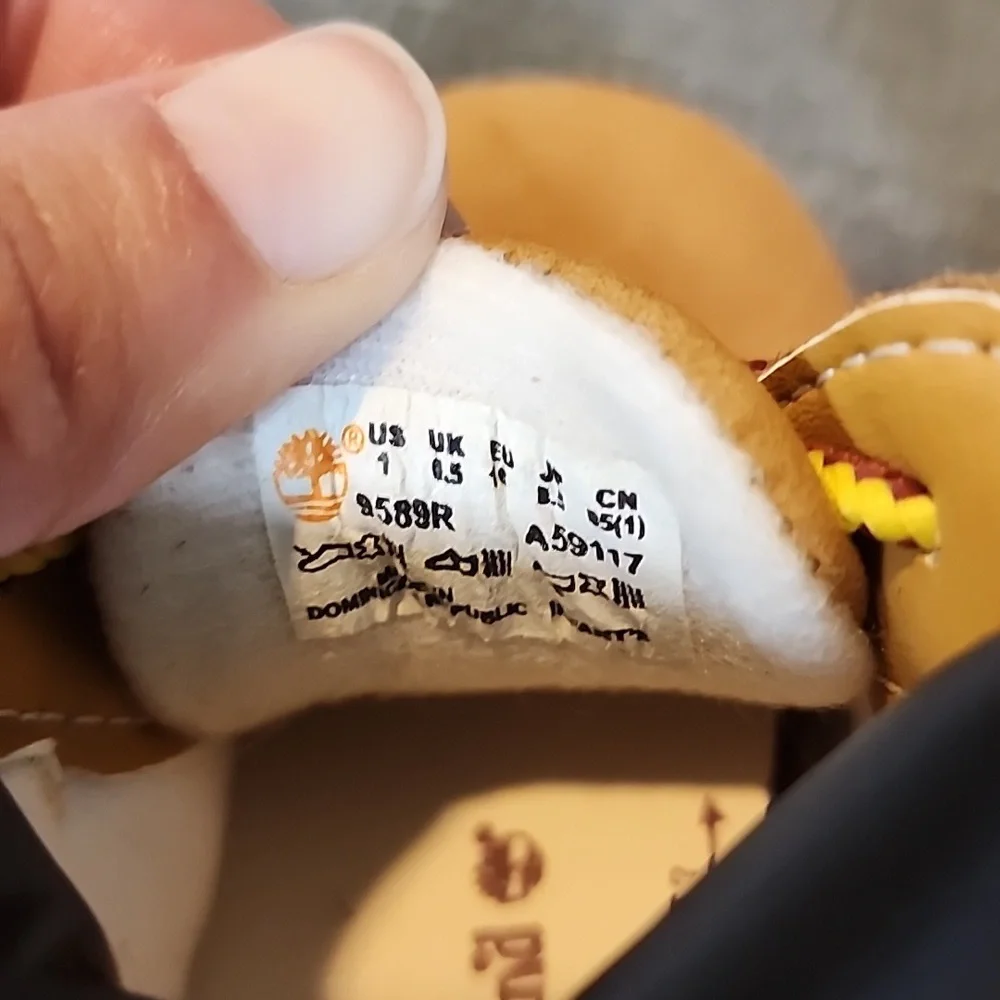 Timberland Toddler Wheat Brown Lace-Up Boots